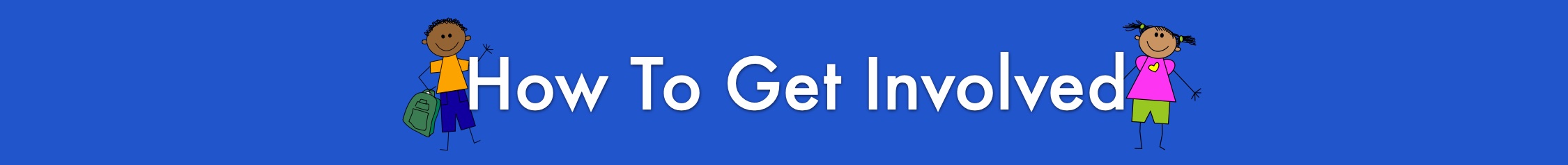 Get involved banner